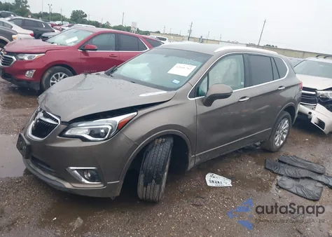 2019 Buick Envision Fwd Essence из США, поврежденный, VIN LRBFXCSAXKD008016